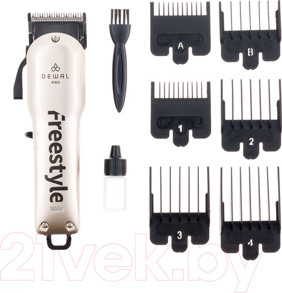 Изображение товара Машинка для стрижки волос Dewal Freestyle / 03-077  (золото)