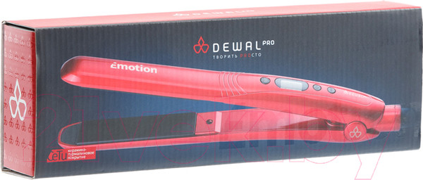 Изображение товара Выпрямитель для волос Dewal Emotion / 03-401 (красный)