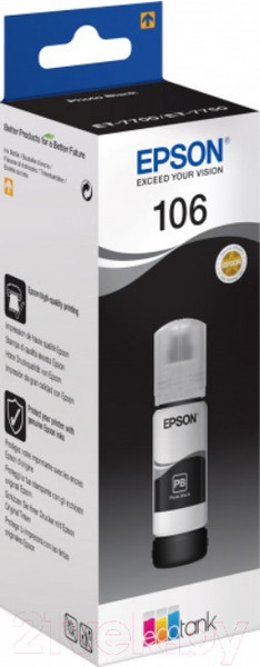 Изображение товара Контейнер с чернилами White Ink 106 Black (70мл)