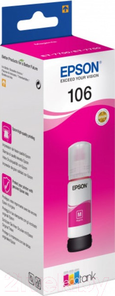 Изображение товара Контейнер с чернилами White Ink 106 Magenta (70мл)