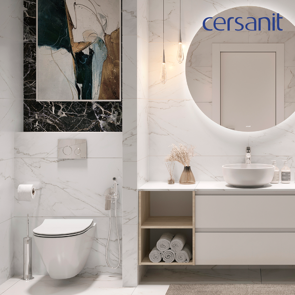 Изображение товара Унитаз подвесной Cersanit City Oval 63114