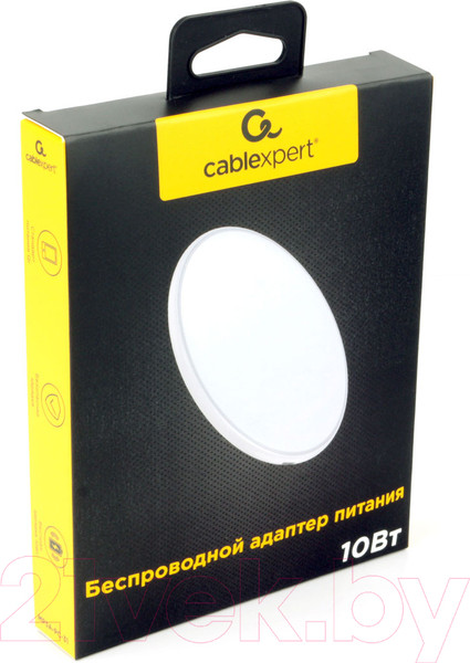 Изображение товара Зарядное устройство беспроводное Cablexpert MP3A-PC-31 (белый)