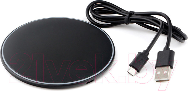 Изображение товара Зарядное устройство беспроводное Cablexpert MP3A-PC-32 (черный)