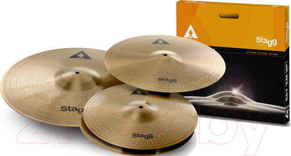 Изображение товара Набор тарелок для ударной установки Stagg AXK SET