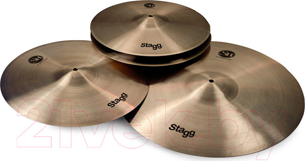 Изображение товара Набор тарелок для ударной установки Stagg SH-SET (с чехлом и палочками)