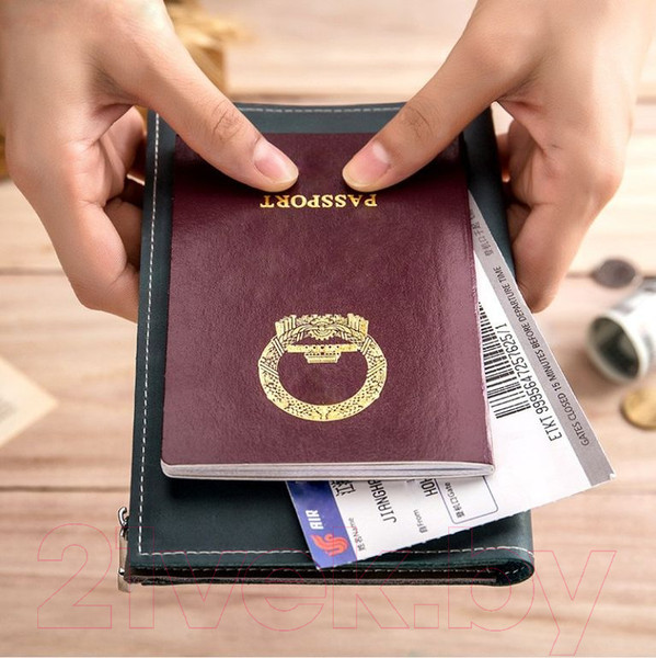 Изображение товара Обложка на паспорт Ezcase Nyx / K4.1 (черный)