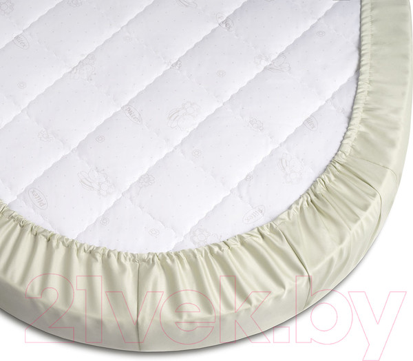 Изображение товара Простыня для малышей Perina На резинке / ПРО-125x75.11 (фисташковый)