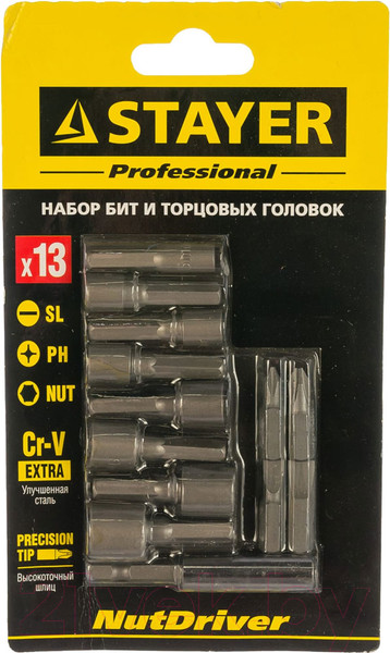 Изображение товара Набор бит Stayer 2611-H13