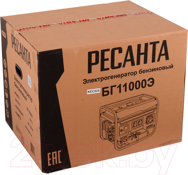 Изображение товара Бензиновый генератор Ресанта БГ 11000 Э (64/1/58)