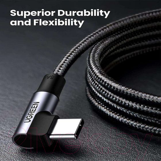 Изображение товара Кабель Ugreen US334 / 70643 (1м, черный)