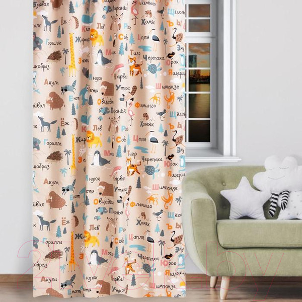 Изображение товара Штора Этель Fantasy Town 6627549 (145x260)