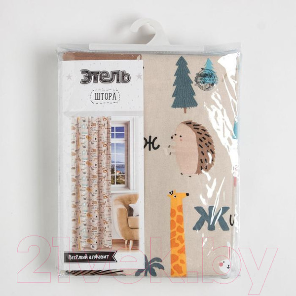 Изображение товара Штора Этель Fantasy Town 6627549 (145x260)