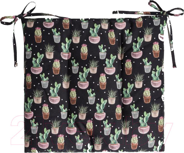 Изображение товара Подушка на стул Этель Succulents / 6756595 (42x42)