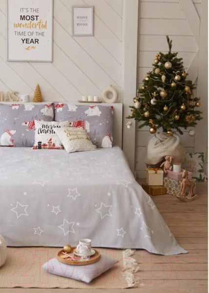 Изображение товара Покрывало Этель Grey Star / 5017264 (150x215)