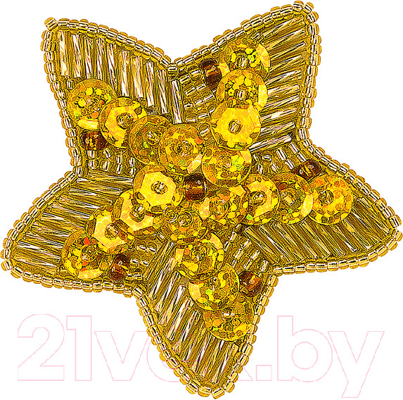 Изображение товара Набор для создания украшений Клеvер Для изготовления украшения-патча. Звезда / АФ 10-050