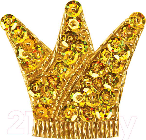 Изображение товара Набор для создания украшений Клеvер Для изготовления украшения-патча. Корона / АФ 10-055