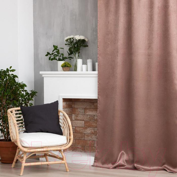 Изображение товара Штора Этель Классика 5800346 (250x265, коричневый)