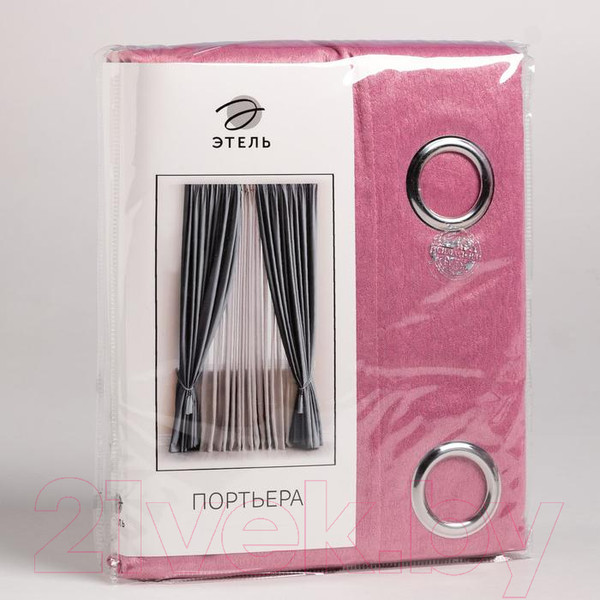 Изображение товара Штора Этель Классика 5800374 (250x265, розовый)