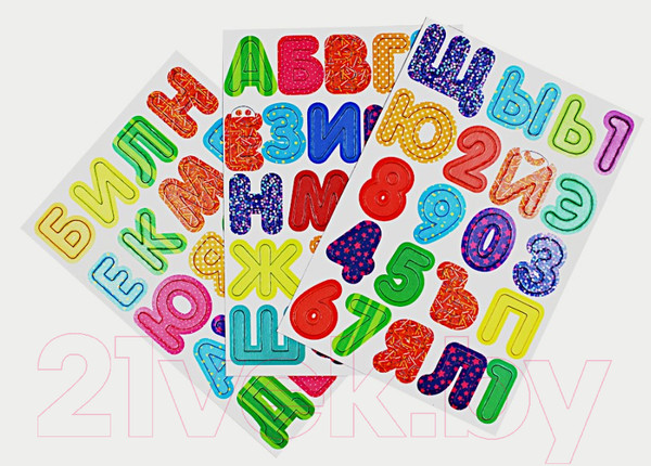 Изображение товара Развивающая игрушка Десятое королевство Магнитные истории. Буквы и цифры на магнитах / 4287