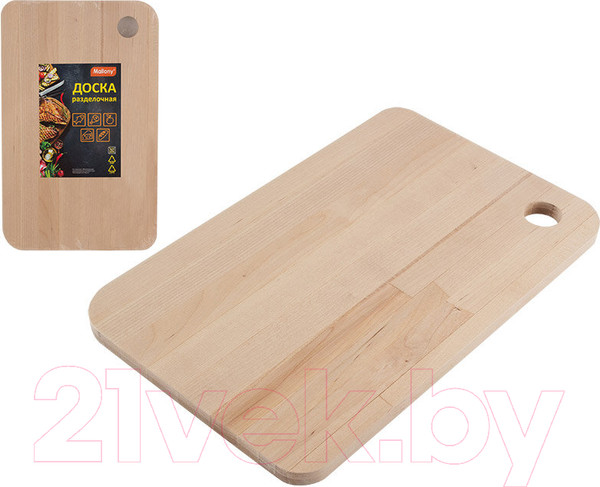 Изображение товара Разделочная доска Mallony Сonfondere / 007389 (массив березы)