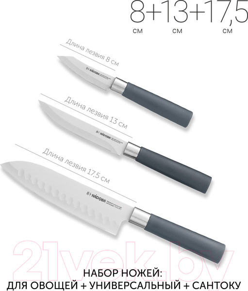 Изображение товара Набор ножей Nadoba Haruto 723521