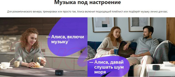 Изображение товара Умная колонка Яндекс Станция Новая Мини YNDX-00021K (черный)