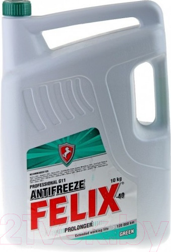 Изображение товара Антифриз FELIX Prolonger G11 до -40°С / 430206021 (10кг, зеленый)