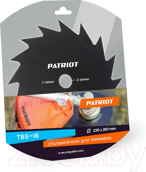 Изображение товара Нож для триммера PATRIOT TBS-16