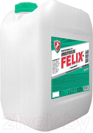 Изображение товара Антифриз FELIX Prolonger G11 до -40°С / 430206158 (20кг, зеленый)