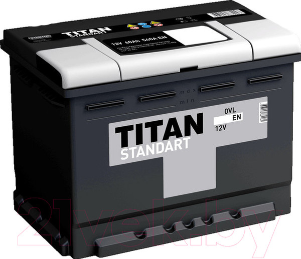 Изображение товара Автомобильный аккумулятор TITAN Standart 62 R (62 А/ч)