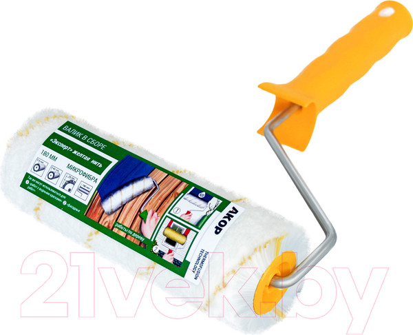 Изображение товара Валик малярный Акор Эксперт 180 (микрофибра)