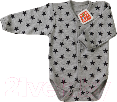 Изображение товара Боди для малышей Топотушки С длинным рукавом на кнопках / 6429-68 (звездопад)