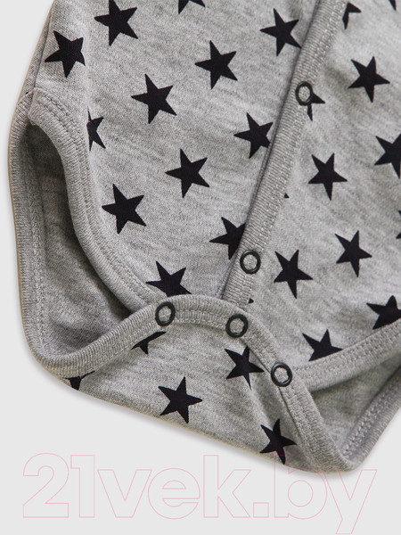 Изображение товара Боди для малышей Топотушки С длинным рукавом на кнопках / 6429-68 (звездопад)
