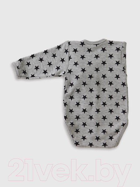 Изображение товара Боди для малышей Топотушки С длинным рукавом на кнопках / 6429-68 (звездопад)