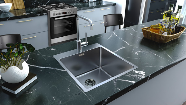 Изображение товара Мойка кухонная Longran Techno TEB550.505 -GT10P