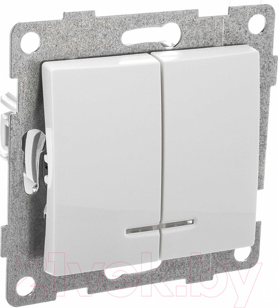 Изображение товара Выключатель Gusi Electric Bravo С10В28-001 (белый)