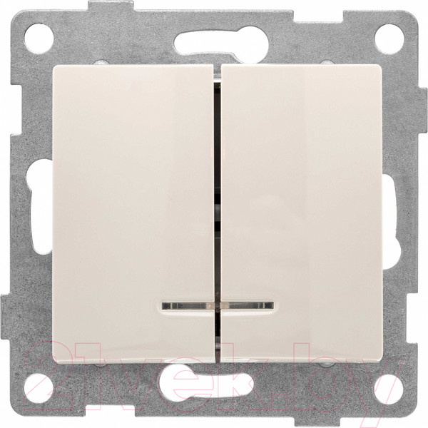 Изображение товара Выключатель Gusi Electric Bravo С10В28-003 (бежевый)