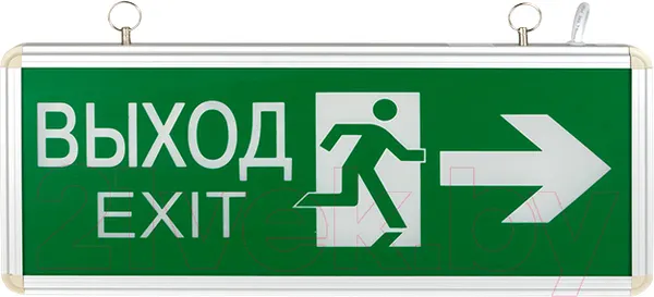 Изображение товара Светильник аварийный EKF Basic EXIT-DS-201-LED