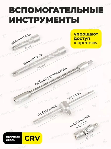 Изображение товара Универсальный набор инструментов WMC Tools 2062