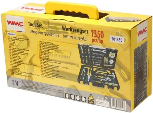 Изображение товара Универсальный набор инструментов WMC Tools 201350(49997)