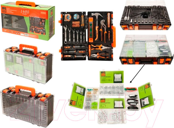 Изображение товара Универсальный набор инструментов ISMA 514002(49998)