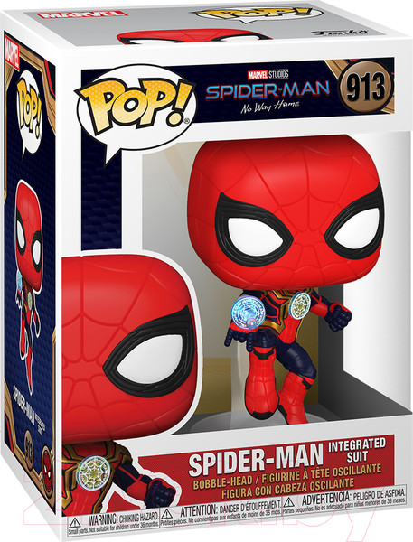 Изображение товара Фигурка коллекционная Funko POP! Bobble Marvel Home Spider-Man 56829 / Fun25491150