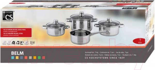 Изображение товара Набор кастрюль CS-Kochsysteme 054953