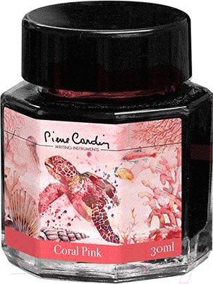 Изображение товара Чернила для перьевой ручки Pierre Cardin City Fantasy / PC332-S13 (30мл, розовый коралл)