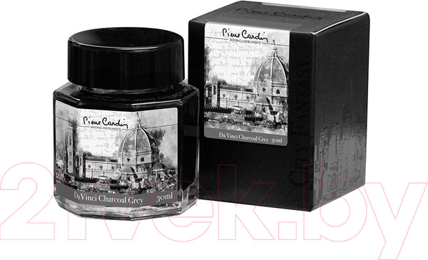 Изображение товара Чернила для перьевой ручки Pierre Cardin City Fantasy / PC332-S9 (30мл, серый да Винчи)
