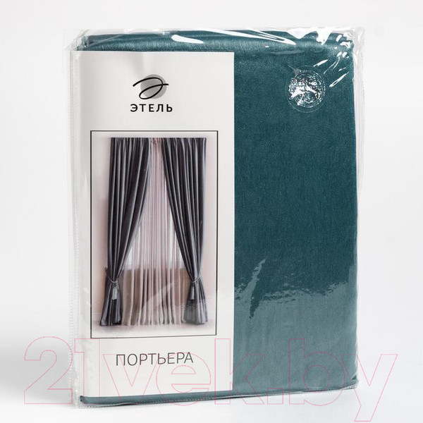 Изображение товара Штора Этель Классика 5800339 (270x300, бирюзовый)