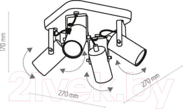Изображение товара Люстра TK Lighting TKC6501