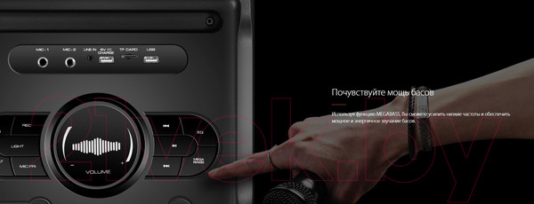 Изображение товара Минисистема Ginzzu GM-205