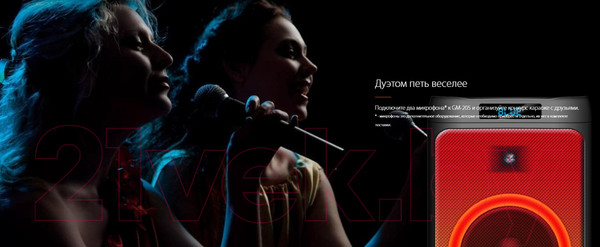 Изображение товара Минисистема Ginzzu GM-205