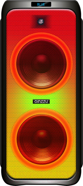 Изображение товара Портативная колонка Ginzzu GM-215